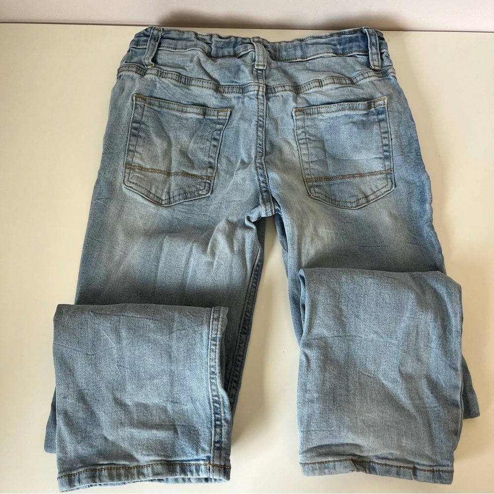 Lot of 3 pairs Cat & Jack Boys Straight and Relaxed Straight Jeans size 14 - Picture 7 of 9